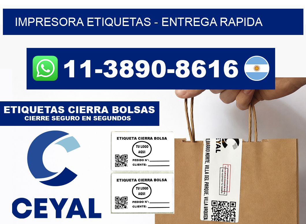 IMPRESORA ETIQUETAS - entrega rapida