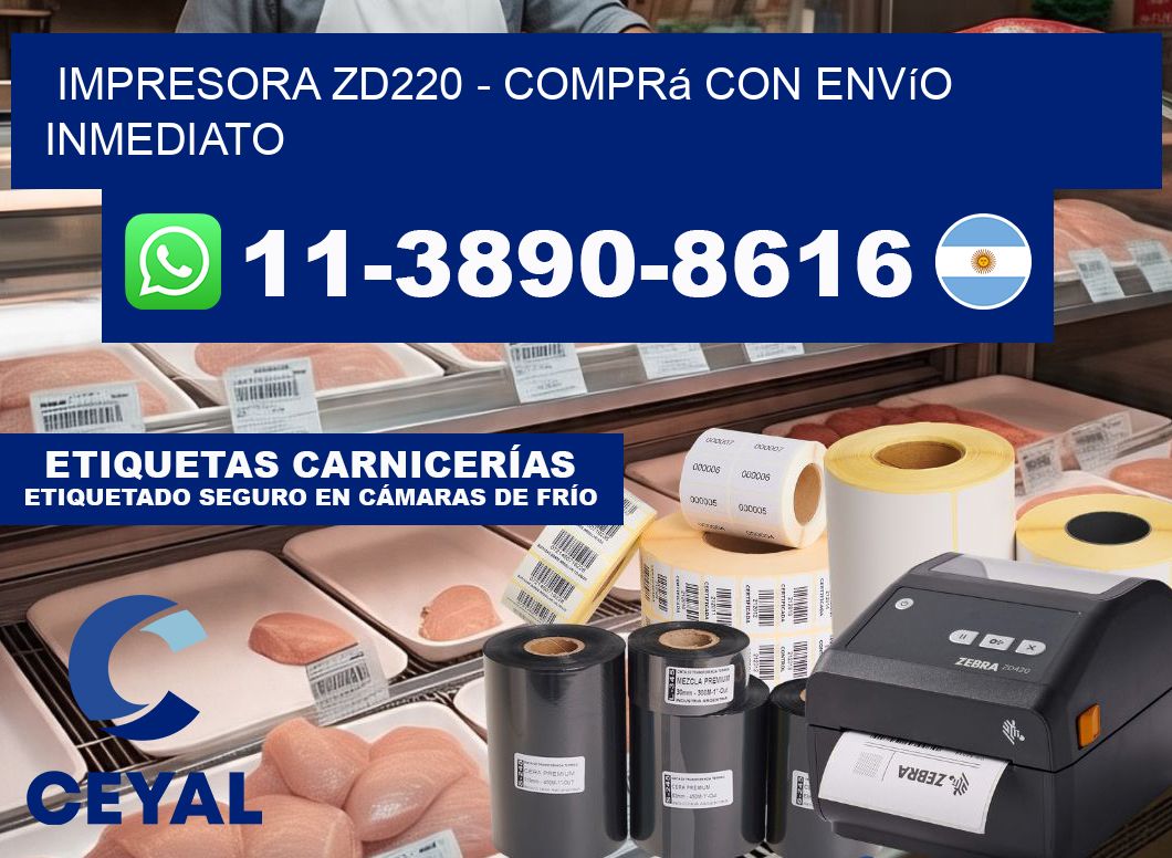 IMPRESORA ZD220 - Comprá con envío inmediato
