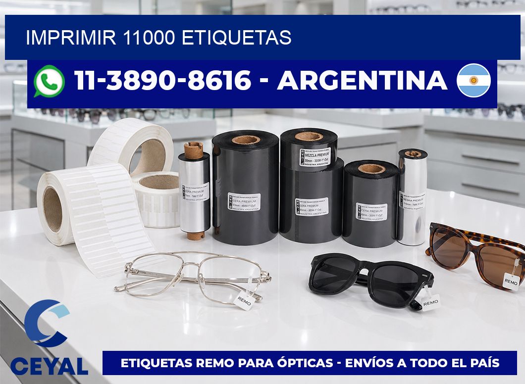 IMPRIMIR 11000 ETIQUETAS