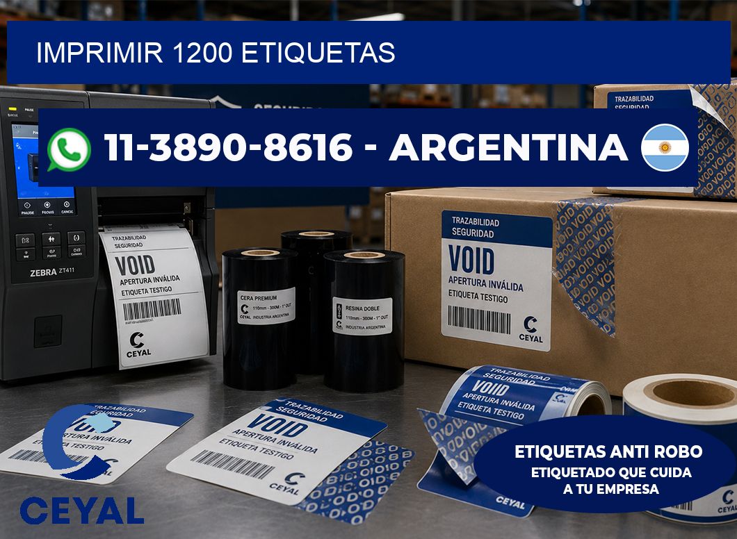 IMPRIMIR 1200 ETIQUETAS