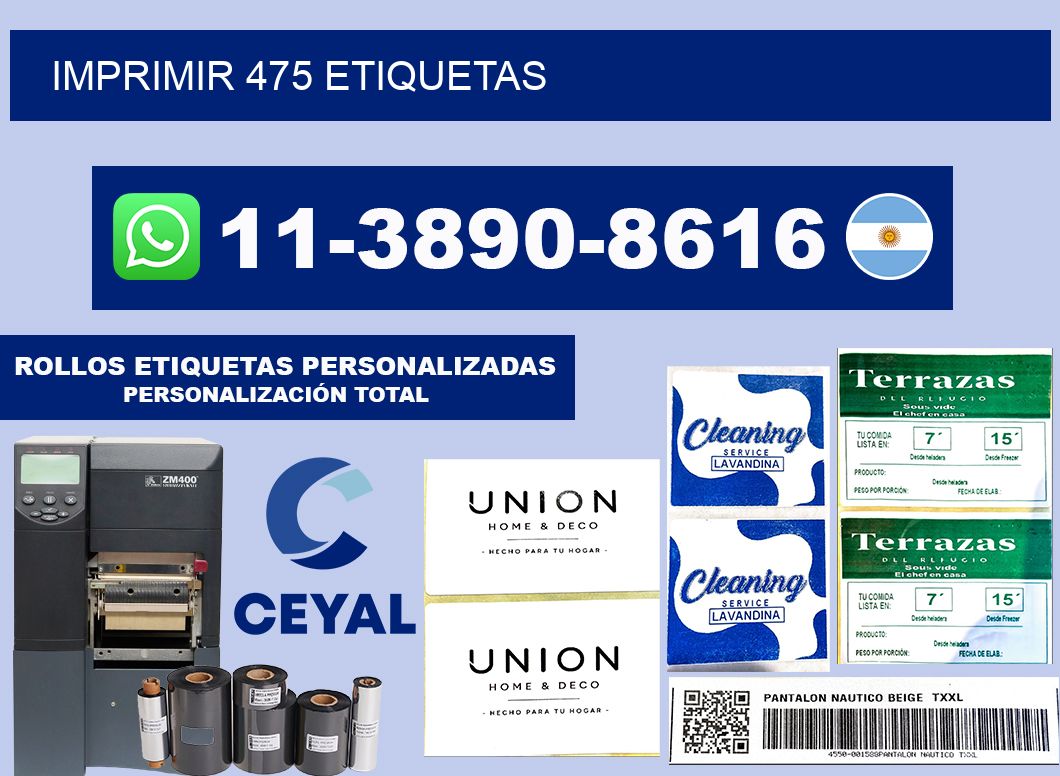 IMPRIMIR 475 ETIQUETAS
