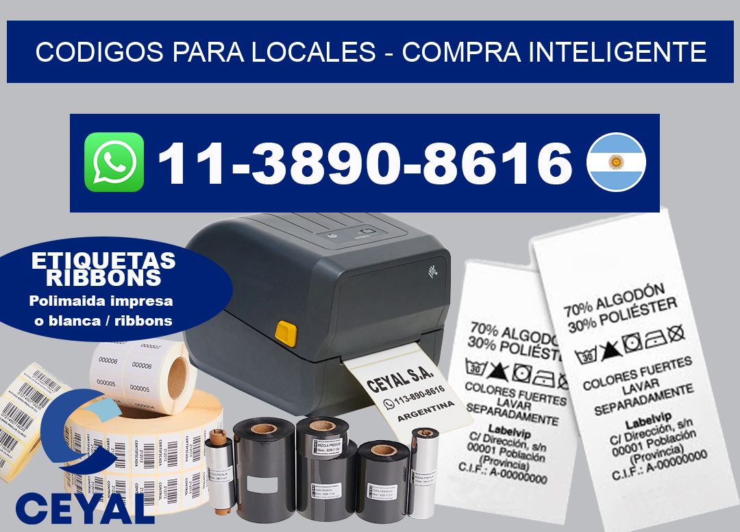 Codigos para locales - Compra inteligente