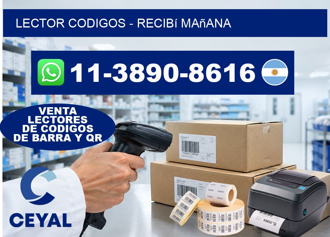 LECTOR CODIGOS - recibí mañana