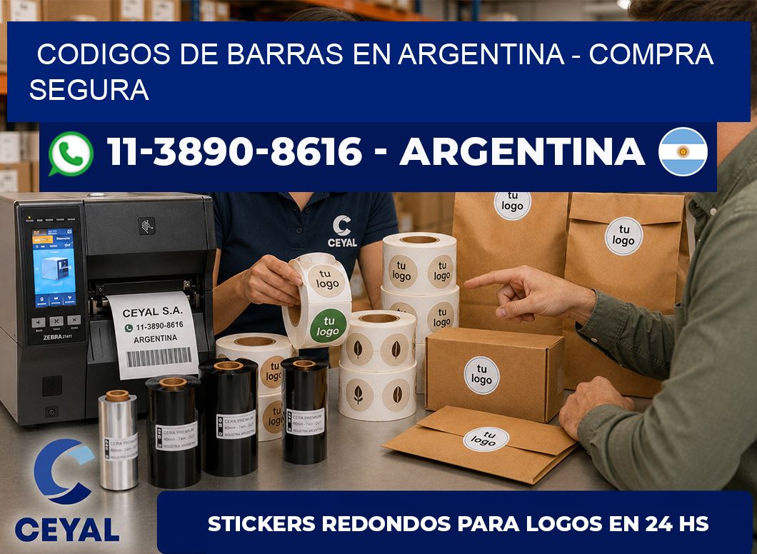 codigos de barras en argentina - Compra segura