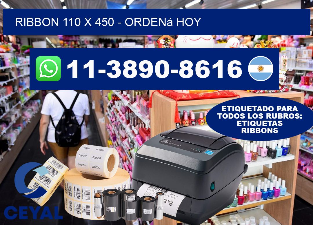 ribbon 110 x 450 - Ordená hoy